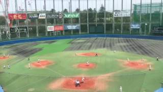 早実 清宮 高校通算80号ホームラン  対駒大高校  神宮第2球場  20170415