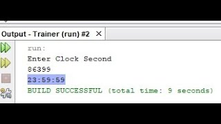 Write a Java program to convert seconds to hour, minute and seconds