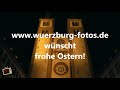 glockenläuten vom würzburger dom zur osternacht 2020