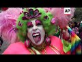 Elections loom large at huge gay pride parade in Brazil