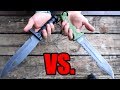 $8 VS $18 Survival Knives on Amazon! (Test/Review)