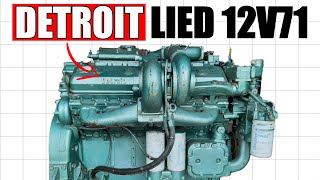 The Shocking Truth Behind the Detroit Diesel 12V71 – The Screaming Beast That Terrified America!