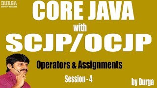 Core Java with OCJP/SCJP: Operators & Assignments Part-4 || short-circuit,type cast operators