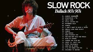 Greatest Hits Slow Rock Ballads 70s, 80s, 90s - Scorpions, Aerosmith, Bon Jovi, U2, Ledzeppelin