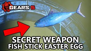Gears 5 - Easter Egg - Secret Fish Stick Weapon
