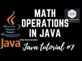Java programming Tutorial  7 MATH OPERATIONS