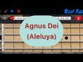 Agnus Dei (Aleluya) Cover Bajo @marcoabarrientos  // Con sus notas /Bass