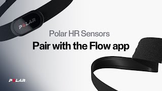 Polar heart rate sensors | How to pair with the Flow app
