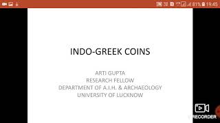 INDO-GREEK COINS