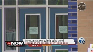 Parents upset over school closings