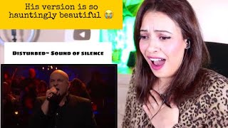 VOCALIST Reacts for the first time to Disturbed - The Sound Of Silence | Emotional Reaction