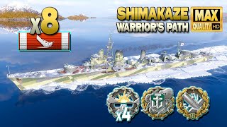 Shimakaze: Excellent destroyer game play - World of Warships