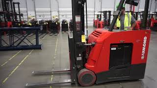 Raymond 425 C40TT Docker Stand Up Electric Forklift - Tag #218244