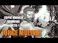 Copic Marker Drawing with JORGE MOLINA!