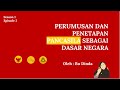 Penetapan Pancasila Sebagai Dasar Negara - PPKN KELAS 7 BAB 1