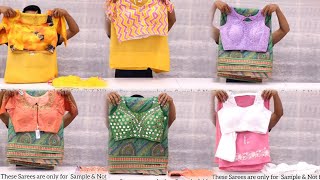 Match Old Sarees with New Blouses || ಹಳೆಯ ಸೀರೆಗಳಿಗೆ ಹೊಸ ಬ್ಲೌಸ್ ಮ್ಯಾಚ್ ಮಾಡಿ ಹೊಸ ಲುಕ್ ಕೊಡಿ || Samples