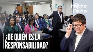 Se cayó el caso Cócteles: ¿quién es el/los responsable(s)? | Del hecho al dicho con Jaime Chincha