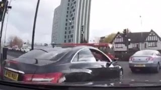 Queue Jumping Driver Collision Caught On Dash Cam - London
