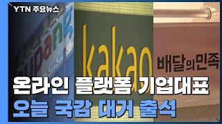 '네쿠카배 갑질' 국감...온라인 플랫폼 대표 대거 출석 / YTN