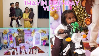 Thavin 1st birthday celebration vlog #birthdayvlog #birthdaycake #1stbirthday #celebration #diml