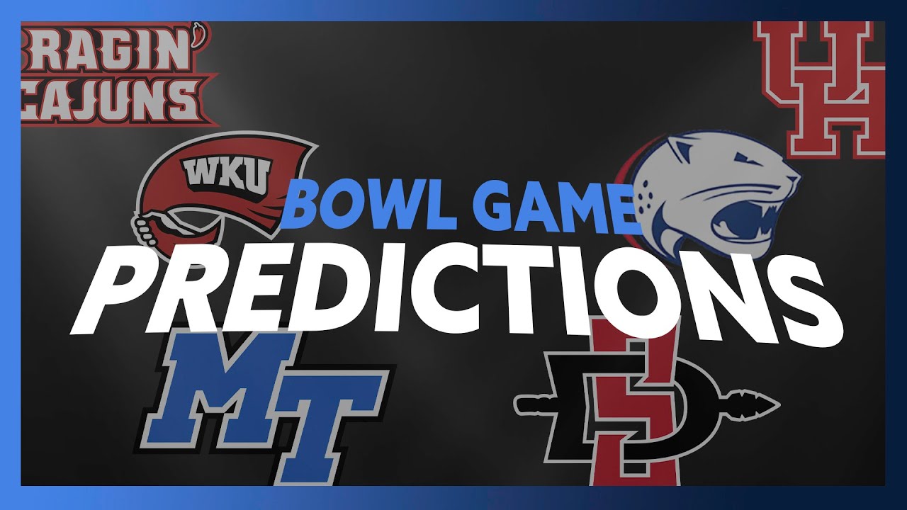 2022 College Football Bowl Game Predictions - YouTube