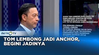 Punya  Suara 'Seksi', Tom Lembong Menjajal Jadi News Anchor #QNA