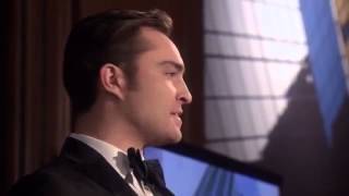Gossip Girl 6x09 - Dan introduces Chuck instead of Bart "He just tried to have his son killed"