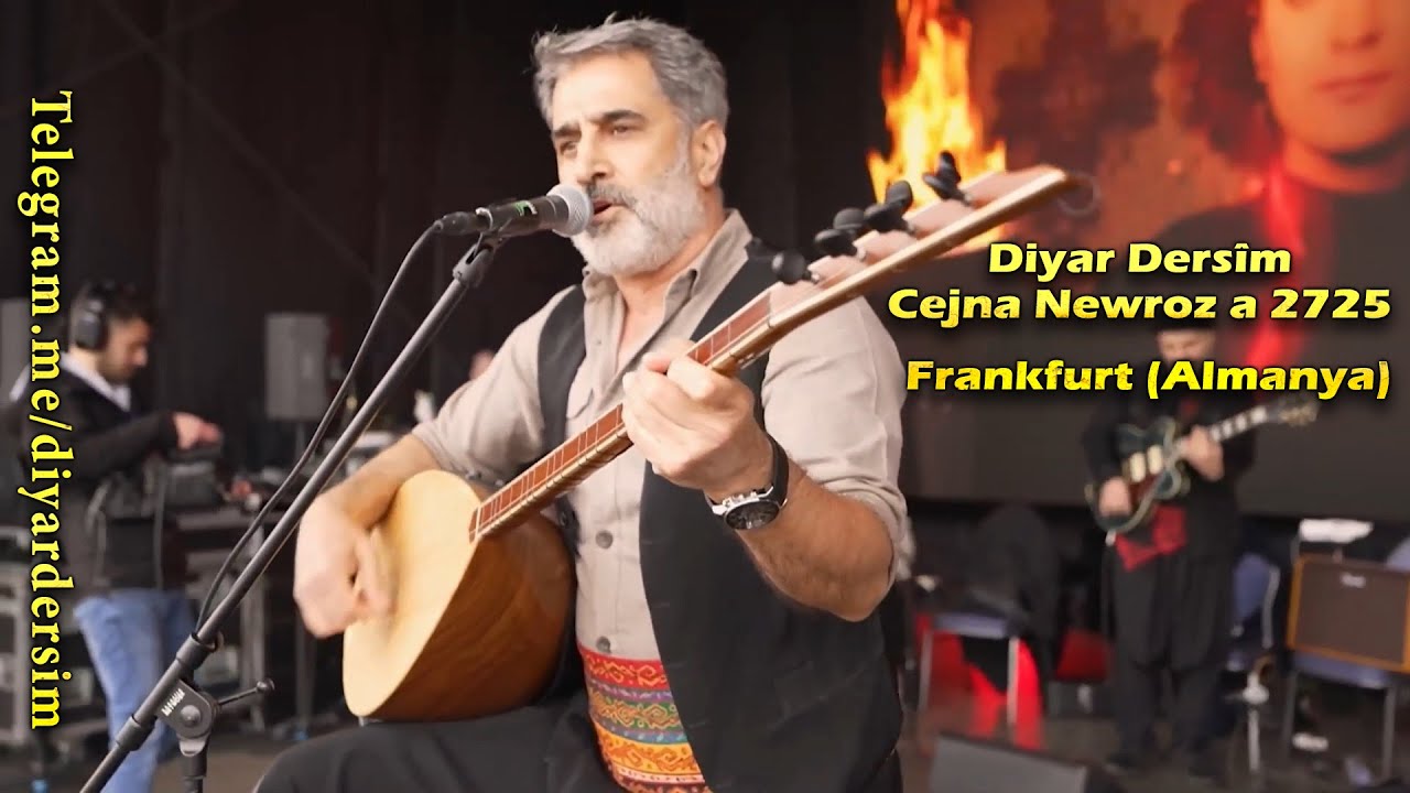 Diyar Dersîm Cejna Newroz A 2725 Frankfurt Almanya 2025 Youtube