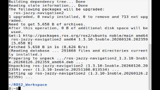 Install Navigation2 - ros jazzy