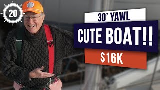 $16K - A Deal on the Biggest Little Sailboat for Sale!! EP20