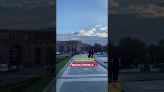 Republic square📍Yerevan Armenia 🇦🇲walking tour #armenia #yerevan #ytshorts #viralshorts