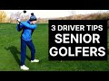 3 Steps To INSTANTLY Improve Your DRIVER SWING! - Great for SENIOR GOLFERS