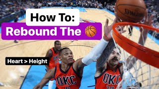 How To Rebound a Basketball in 2023 | JP Productions