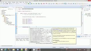 ArrayList Part 4 - Sorting ArrayList