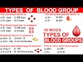 100 mcqs on types of blood group | blood bank mcqs | types of blood group mcqs | #bloodtypes