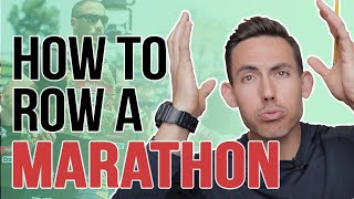 TOP 3 TIPS for Rowing a Marathon (CrossFit Games edition)