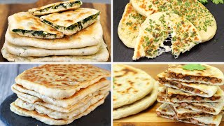 4 Amazing Stuffed Flatbread Recipes