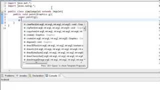 Learn Java in Hindi 52 Applets learning java