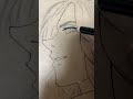 【東京卍リベンジャーズ】色鉛筆でマイキーくん描いてみた！　 shorts