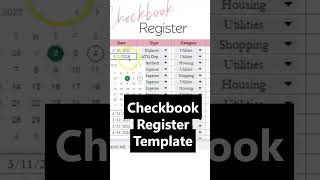 Checkbook Register Excel, Checkbook Register Excel Template Google Sheets Spreadsheet for Computer