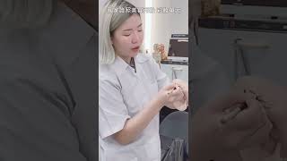 眼線筆手法繪製細線條