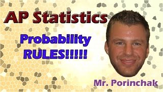 AP Statistics: Probability RULES!!!!!!!!!!!!!!!!!!!!!!!!