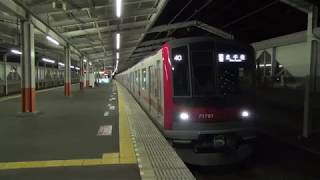 【東武70000系地上車運用】東武70000系71701F北千住行き･北越谷行き入線～発車