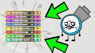 DIEP.IO THE ALL-AROUND BUILD CHALLENGE! DIEP.IO NEW CHALLENGES! (Diep.io New Ideas)