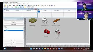 MODUL 2 PROMODEL - SIMULASI SISTEM PRODUKSI KURSI PT. HIMASET (KELOMPOK 66) | LAB SK 2022