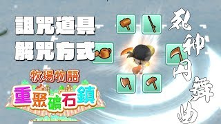 [NS]牧場物語-重聚礦石鎮-詛咒道具解咒方式