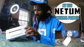 Unboxing NETUM LABEL THERMAL Printer | Is this thermal printer an upgrade