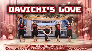 Davichi's Love - Salanghaeyo|Easy Intermediate Line Dance|Amare Nafiri Yedij|260724