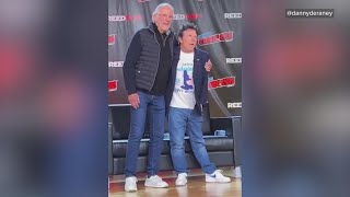 The iconic 'Back to the Future' duo reunites at New York Comic Con