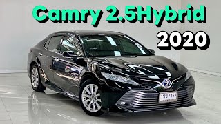 Toyota Camry 2.5Hybrid ปี2020 สีดำ แรกเข้า❗️โทรติดต่อ หรั่ง 098-627-6862